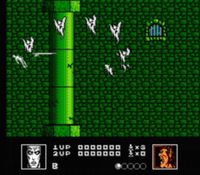 une photo d'Ã©cran de Silver Surfer sur Nintendo Nes